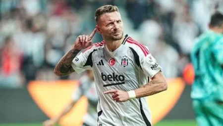 Immobile, transfer iddialarına son noktayı koydu: ‘Beşiktaş’ta mutluyum’
