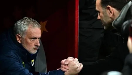 PFDK’dan Jose Mourinho’ya 4 maç ceza, Okan Buruk’un cezası belli oldu