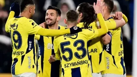 Fenerbahçe’den Kritik Galibiyet! Şampiyonluk Yarışında Fark Kapandı