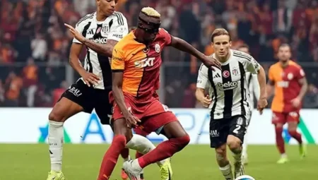 Beşiktaş-Galatasaray derbisine yabancı hakem atanmadı, TFF’de istifa krizi yaşandı