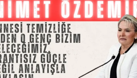 CHP’li Nimet Özdemir: ‘Annesi temizliğe giden o genç bizim geleceğimiz, orantısız güçle değil anlayışla yaklaşın’