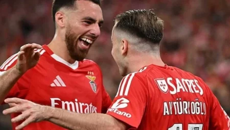 Portekiz’de haftanın 11’ine damga vurdular: Kerem Aktürkoğlu ve Orkun Kökçü’ye özel seçki