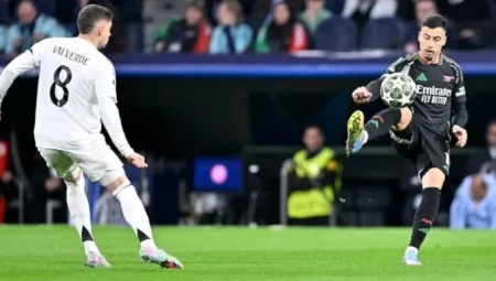 Arsenal, Real Madrid’i Bernabeu’da Devirdi: Şampiyonlar Ligi’nde Yarı Final Bileti Aldı
