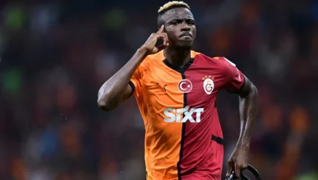 Galatasaray’ın yıldızı Osimhen için 75 milyon Euro’luk dev teklif iddiası